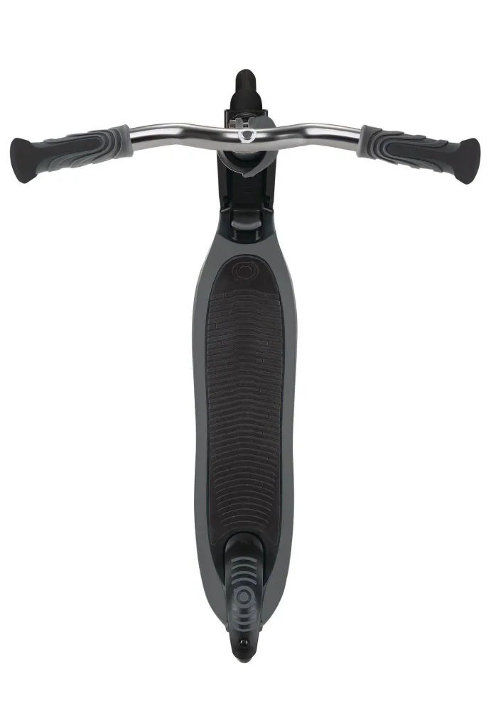 FLOW FOLDABLE 125   Tretroller, 125 mm, ABEC 5, höhenverstellbar, Klappmechanismus, schwarz-grau