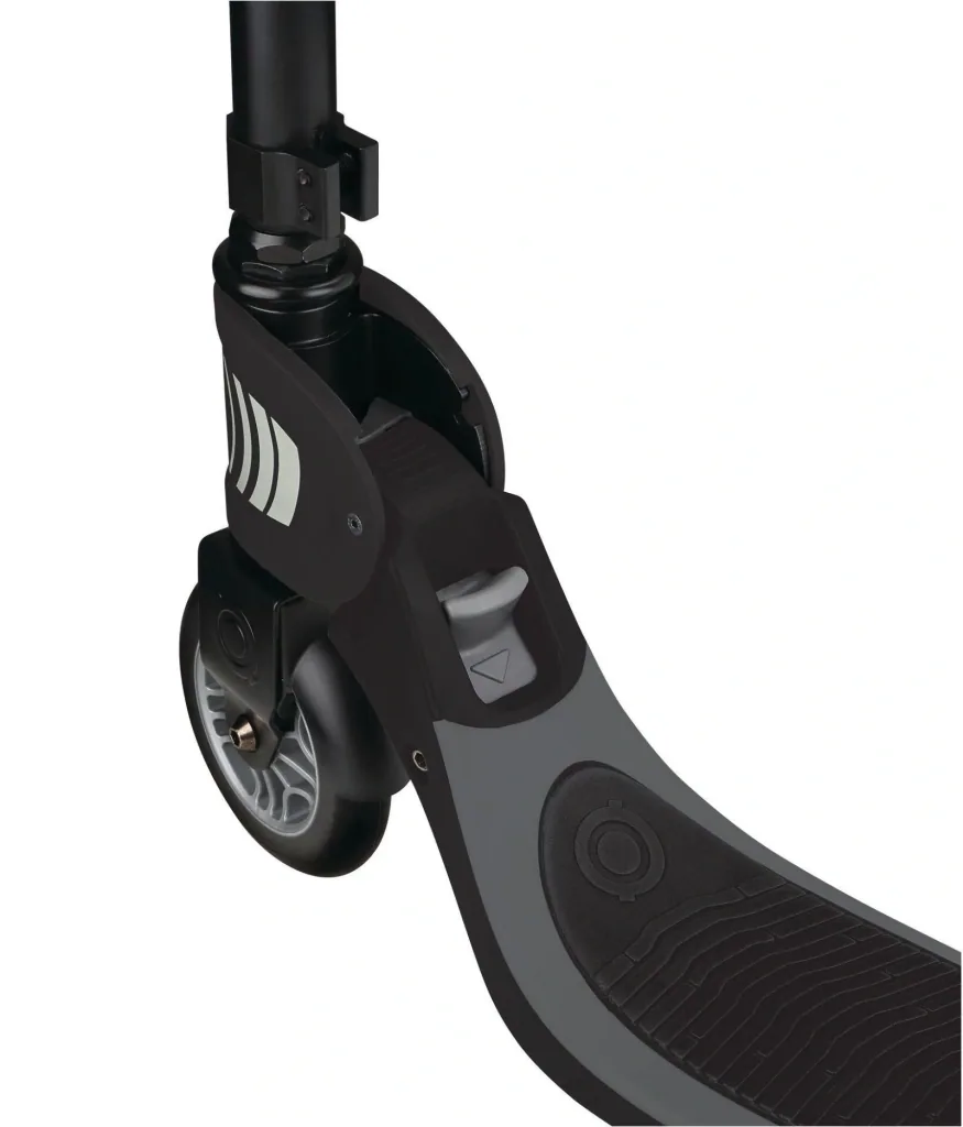 FLOW FOLDABLE 125   Tretroller, 125 mm, ABEC 5, höhenverstellbar, Klappmechanismus, schwarz-grau