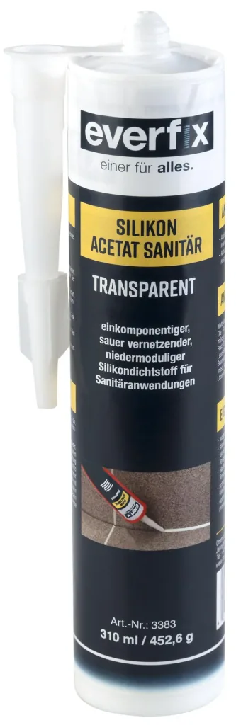 Silikon transparent im Set, 20 Stück