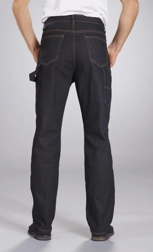 Stretch Workerjeans, Farbe schwarz, Gr.48