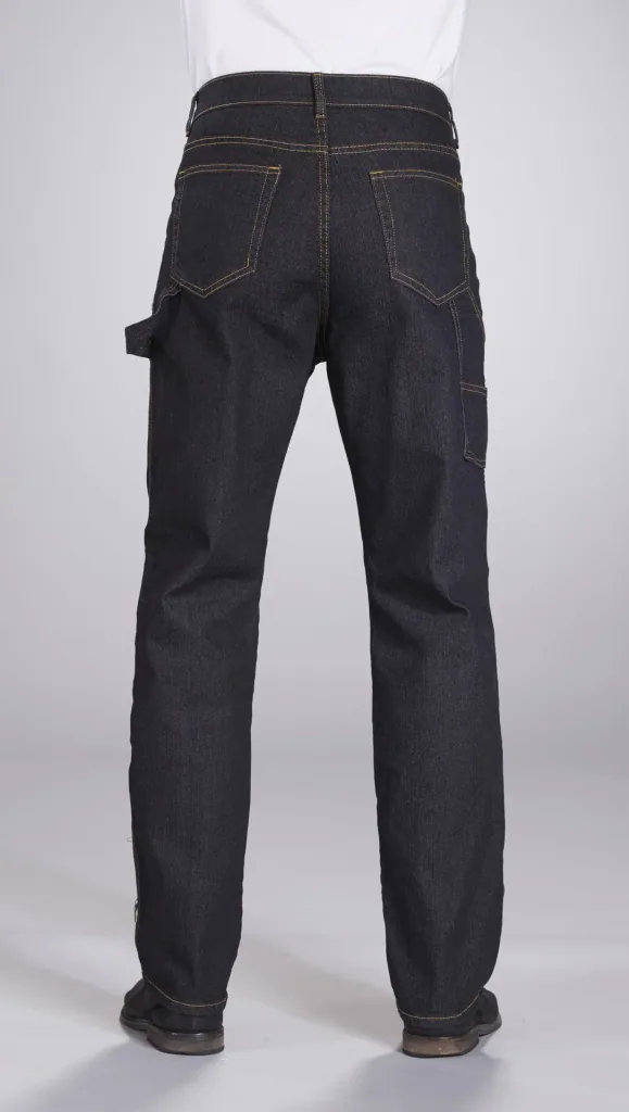 Stretch Workerjeans, Farbe schwarz, Gr.48