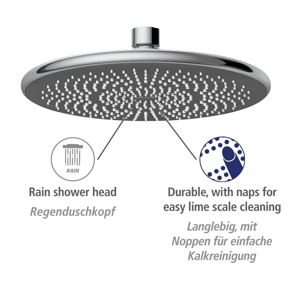 Wasserspar-Duschsystem Watersaving Chrom