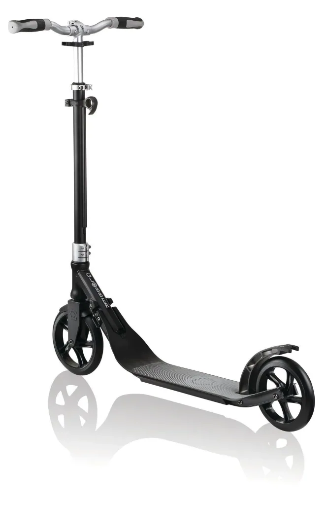 ONE NL 205-180 DUO Tretroller, 205/180 mm, ABEC 7, höhenverstellbar, Klappmechanismus, grau