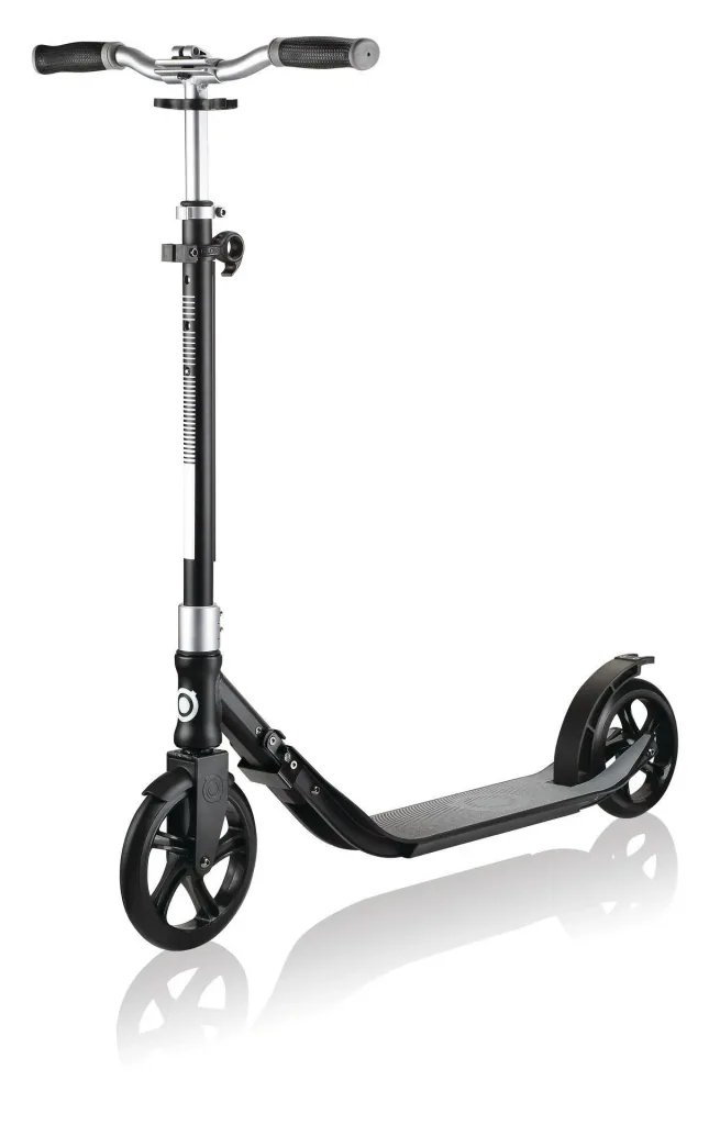 ONE NL 205-180 DUO Tretroller, 205/180 mm, ABEC 7, höhenverstellbar, Klappmechanismus, grau