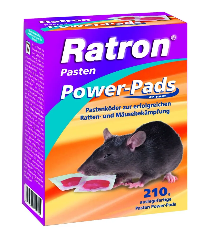 Ratron Pasten Power-Pads, anwendungsfertig, 67 x 15 g