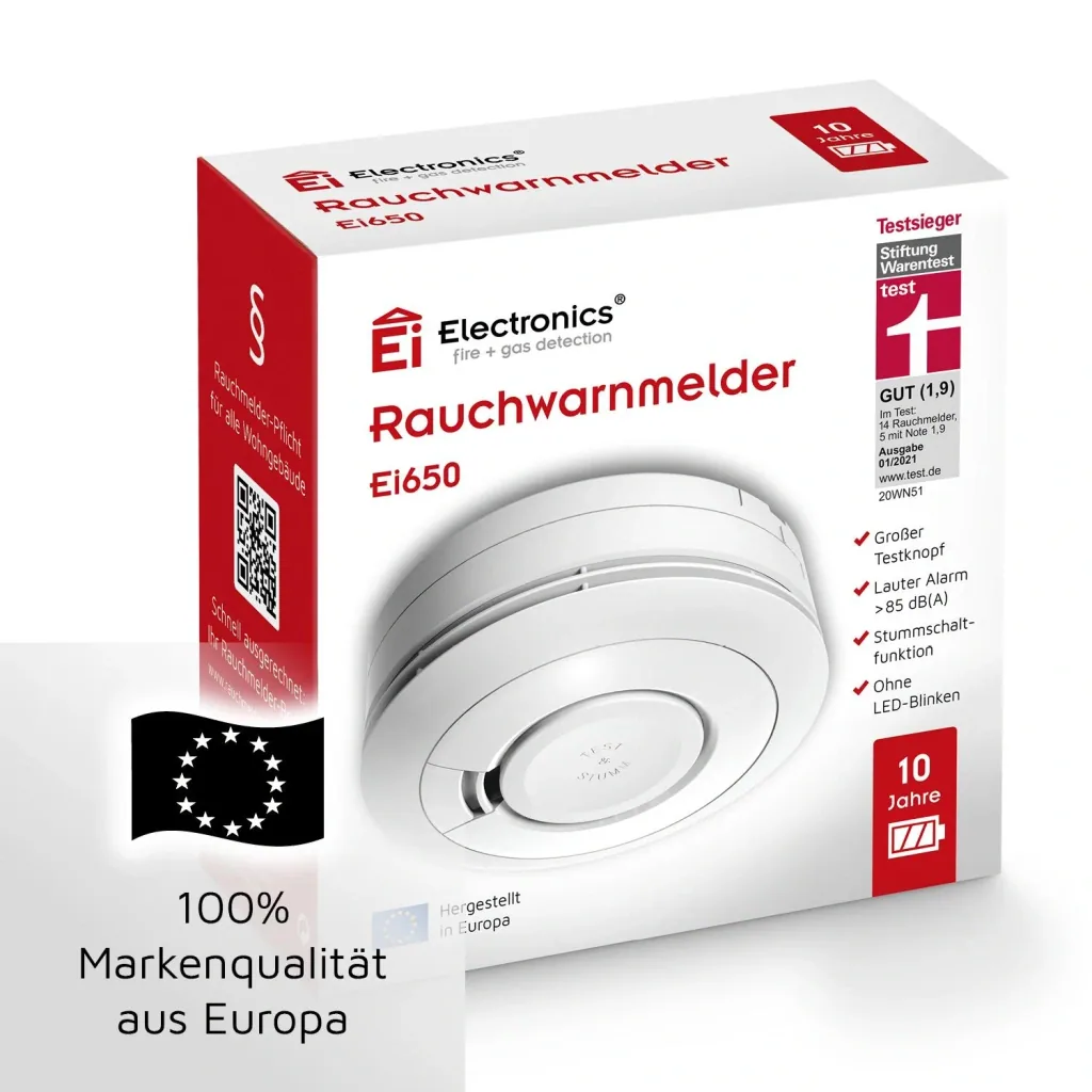 10 Jahres Rauchwarnmelder EI650