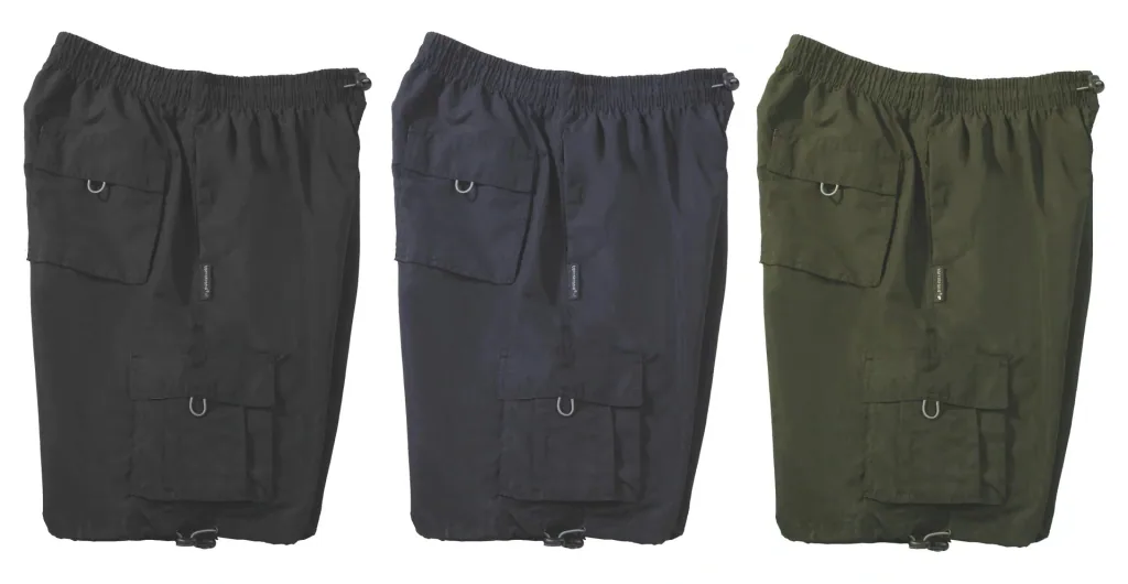 Herren Shorts mit Gummizug, Farbe marine, Gr. XXXXL