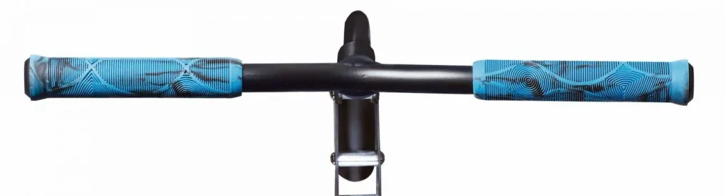 Stuntscooter mit verstärktem Wing-Lenker, HIC Compression-System, 100 mm, ABEC 9, 360° Lenkung, blau