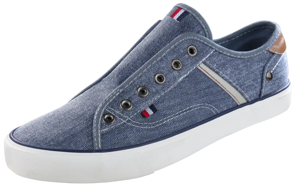 Canvasslipper, jeansblau, Gr.46