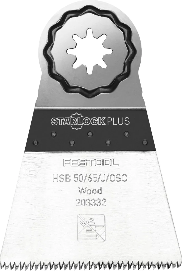 Holz-Sägeblatt HSB 50/65/J/OSC/5 für Oszillierer OSC 18