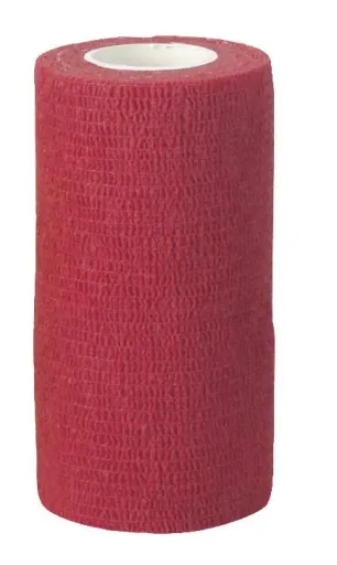 Klauenbandage Vetlastic, rot, 10 cm, selbsthaftend