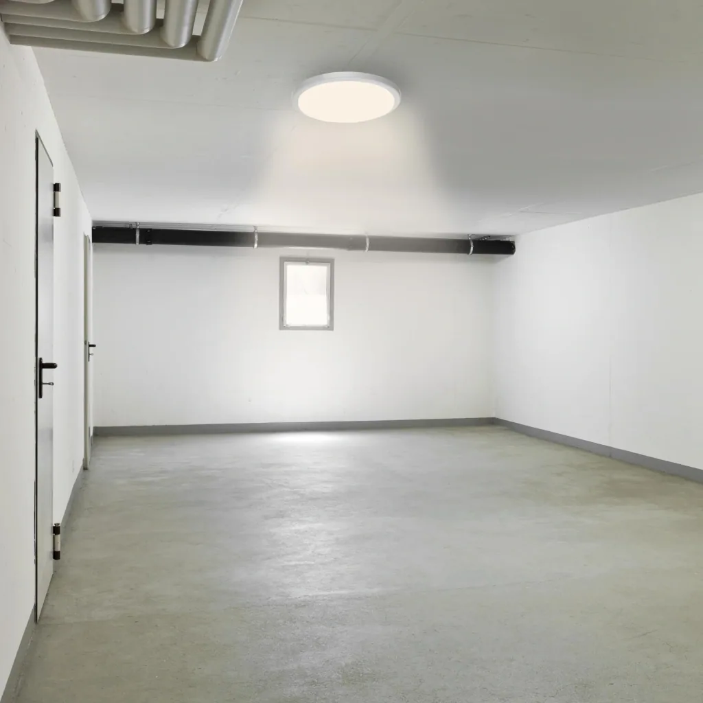 LED Rundleuchte mit HF Bewegungssensor, 360 Grad Rundumüberwachung