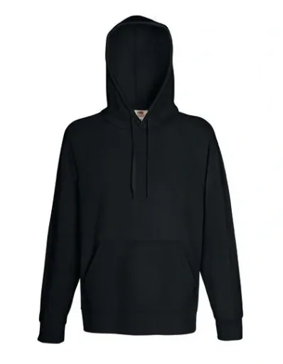 Hoody mit Kängurutasche, Farbe schwarz, Gr.M