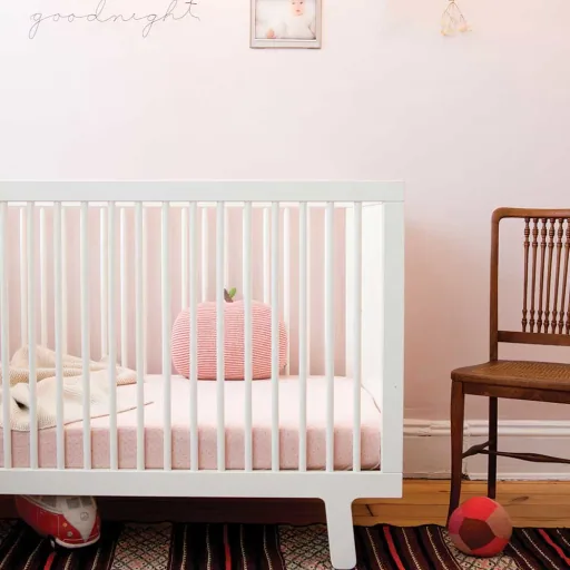 Oeuf Babybett Sparrow weiß 70 x 140