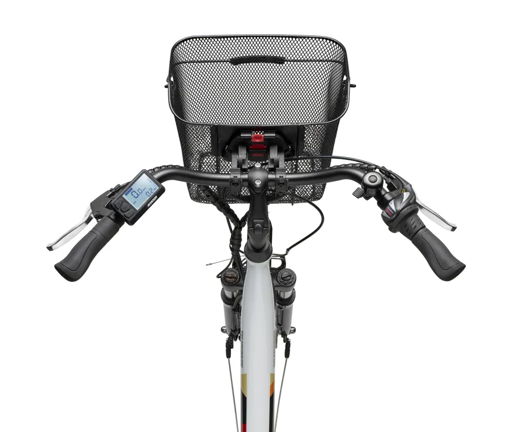 Unisex Alu-City E-Bike, 28 Zoll, 7-Gang Kettenschaltung, weiß, Multitalent RC822