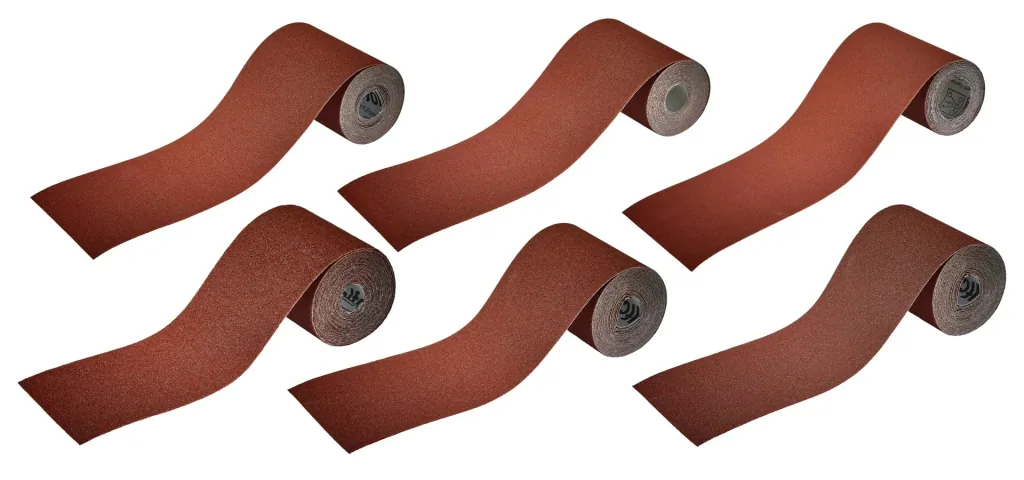 Schleifpapierrolle für Holz/Metall 5 m, Körnung 120