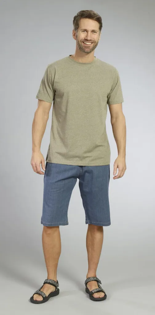 Funktionsshirt, Farb oliv melange, Gr.M
