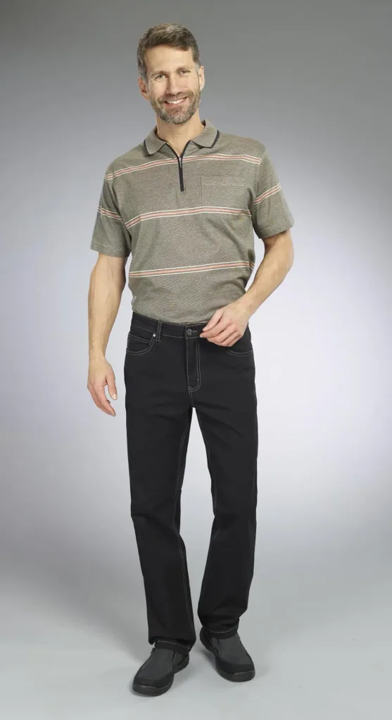 Stretchhose, Farbe schwarz, Gr.25