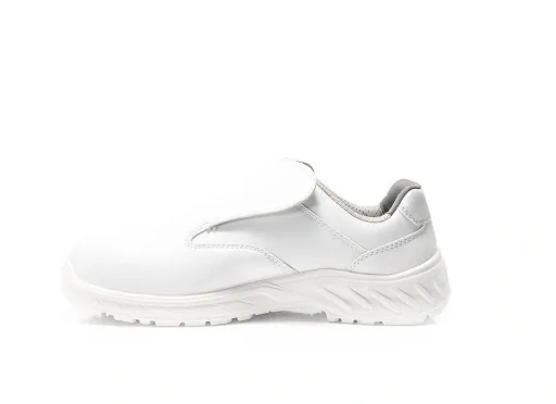 Sicherheitshalbschuh jo_CLEAN Slipper white Low ESD S3 Gr. 37