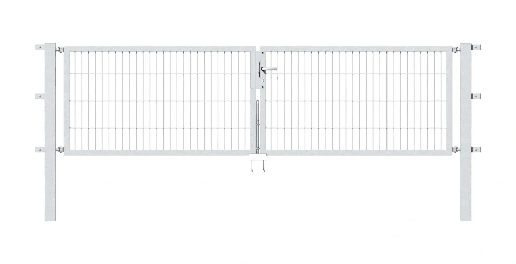 Doppeltor-Set Flexo inkl. Pfosten 3 x 0,8 m feuerverzinkt