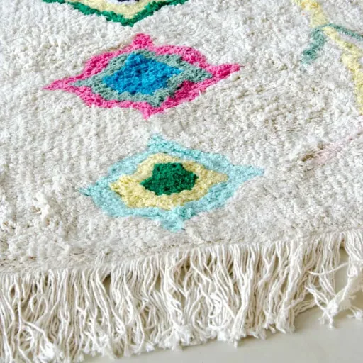 Lorena Canals Teppich Karool beige bunt
