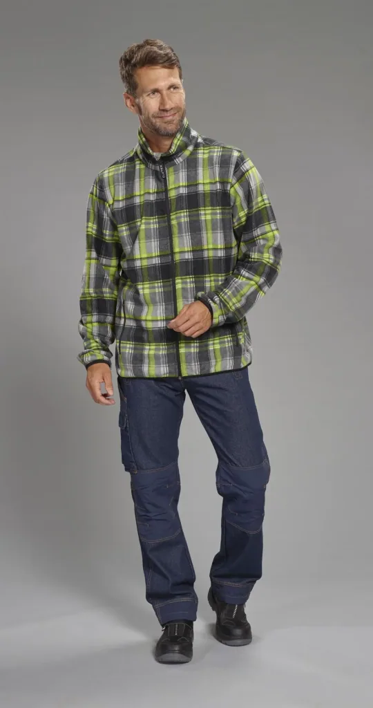 Arbeitsjeans mit Kniebesatz, Farbe blau, Gr.48