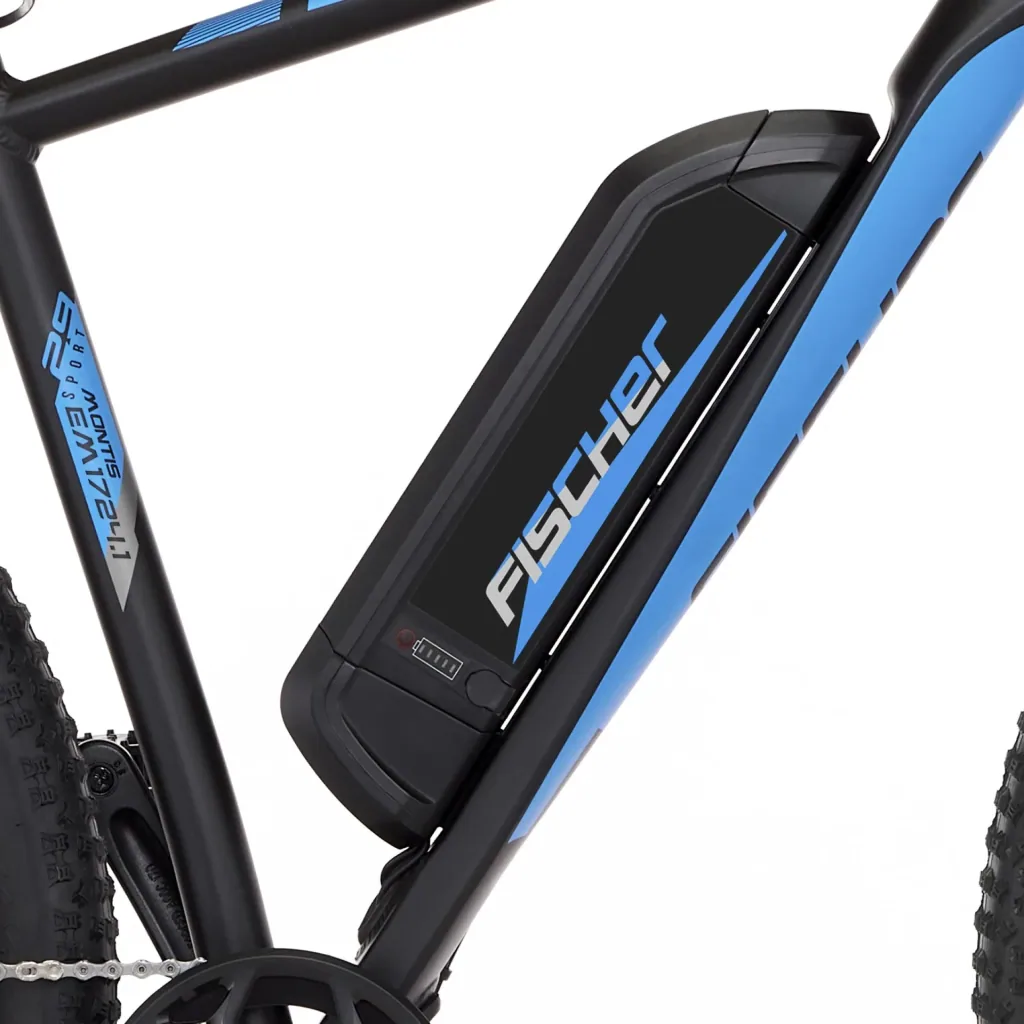 Unisex E-Bike MTB, 29 Zoll, Rahmengröße 51cm, 10-Gang Kettenschaltung, schwarz matt, MONTIS EM 1724