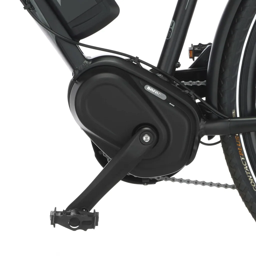 Damen E-Bike Trekking, 28 Zoll, Rahmengröße 49 cm, 10-Gang Kettenschaltung, schwarz matt, VIATOR ETD 1861
