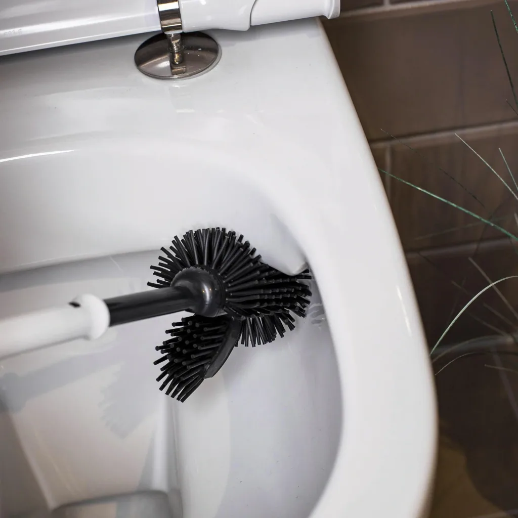 Silikon WC-Bürste, Schwarz