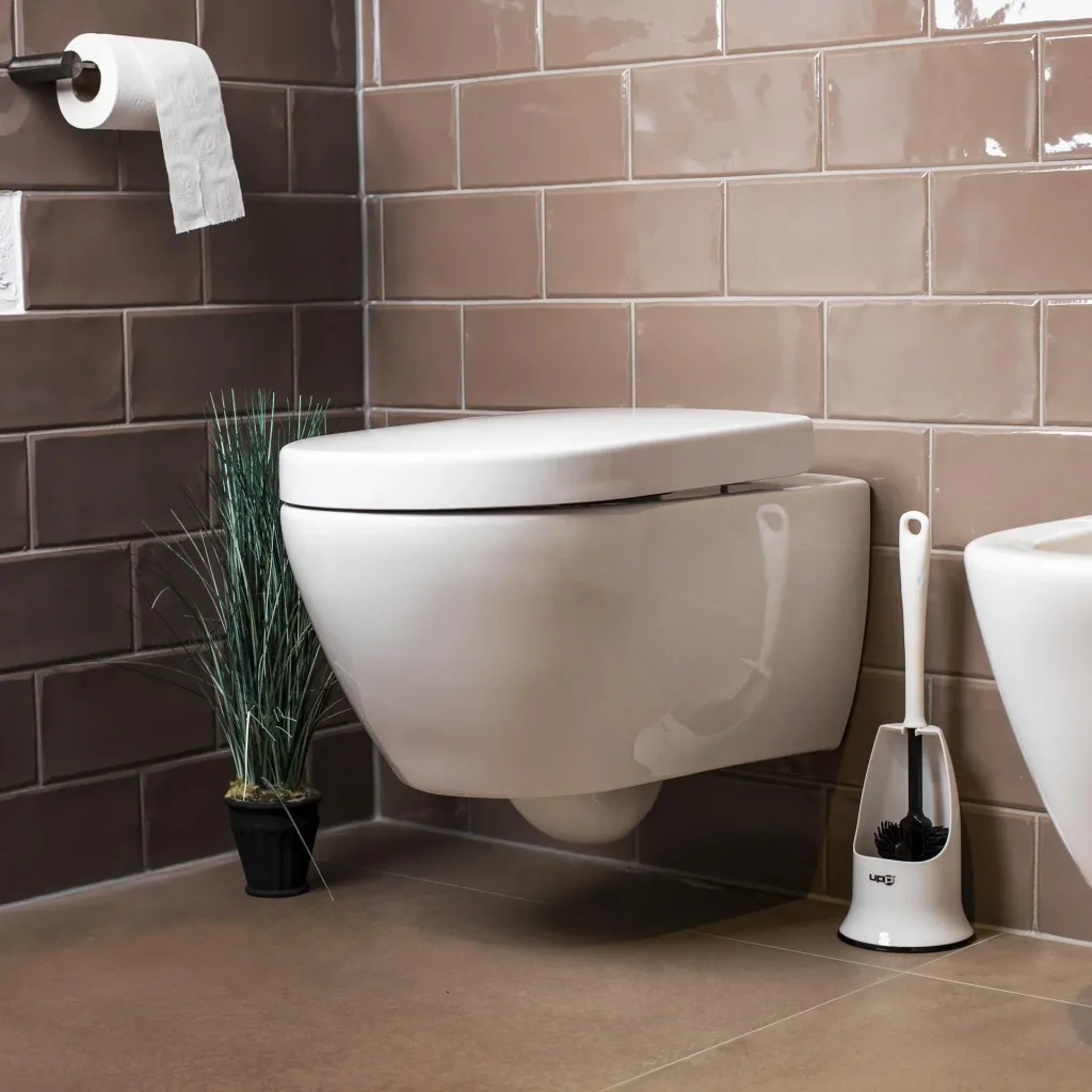 Silikon WC-Bürste, Schwarz