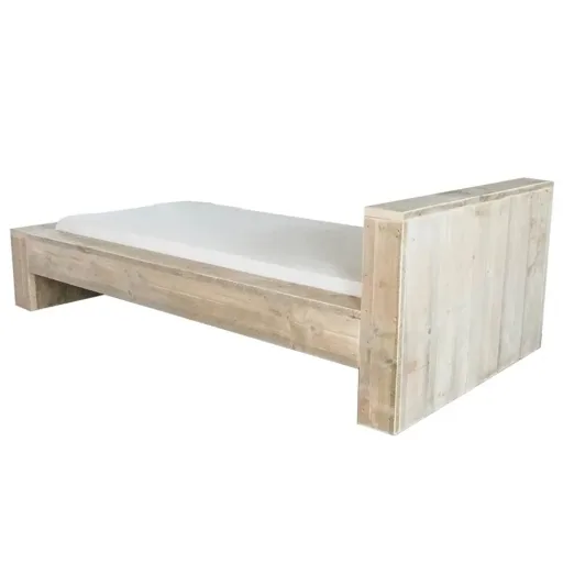 Dutchwood Block Einzelbett, Bettkasten: mit Bettschublade