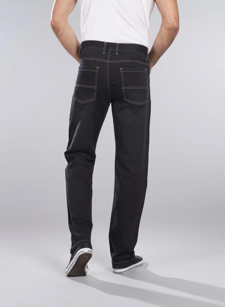 Joggpants aus Stretchdenim, Farbe schwarz, Gr.54