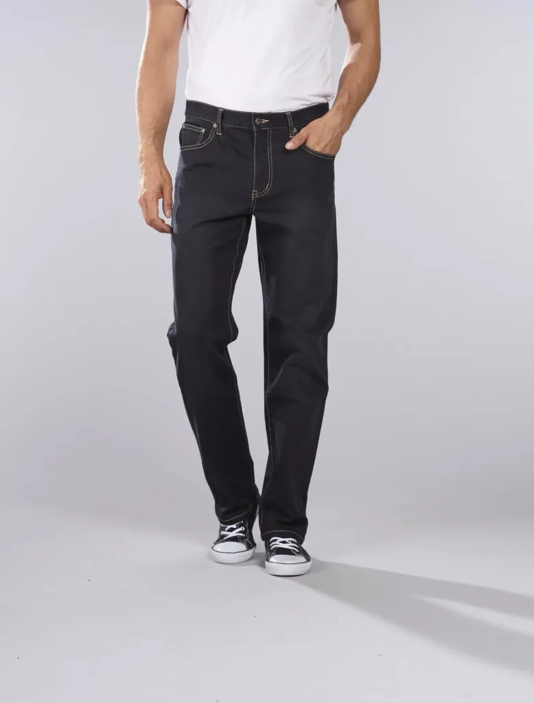 Joggpants aus Stretchdenim, Farbe schwarz, Gr.54