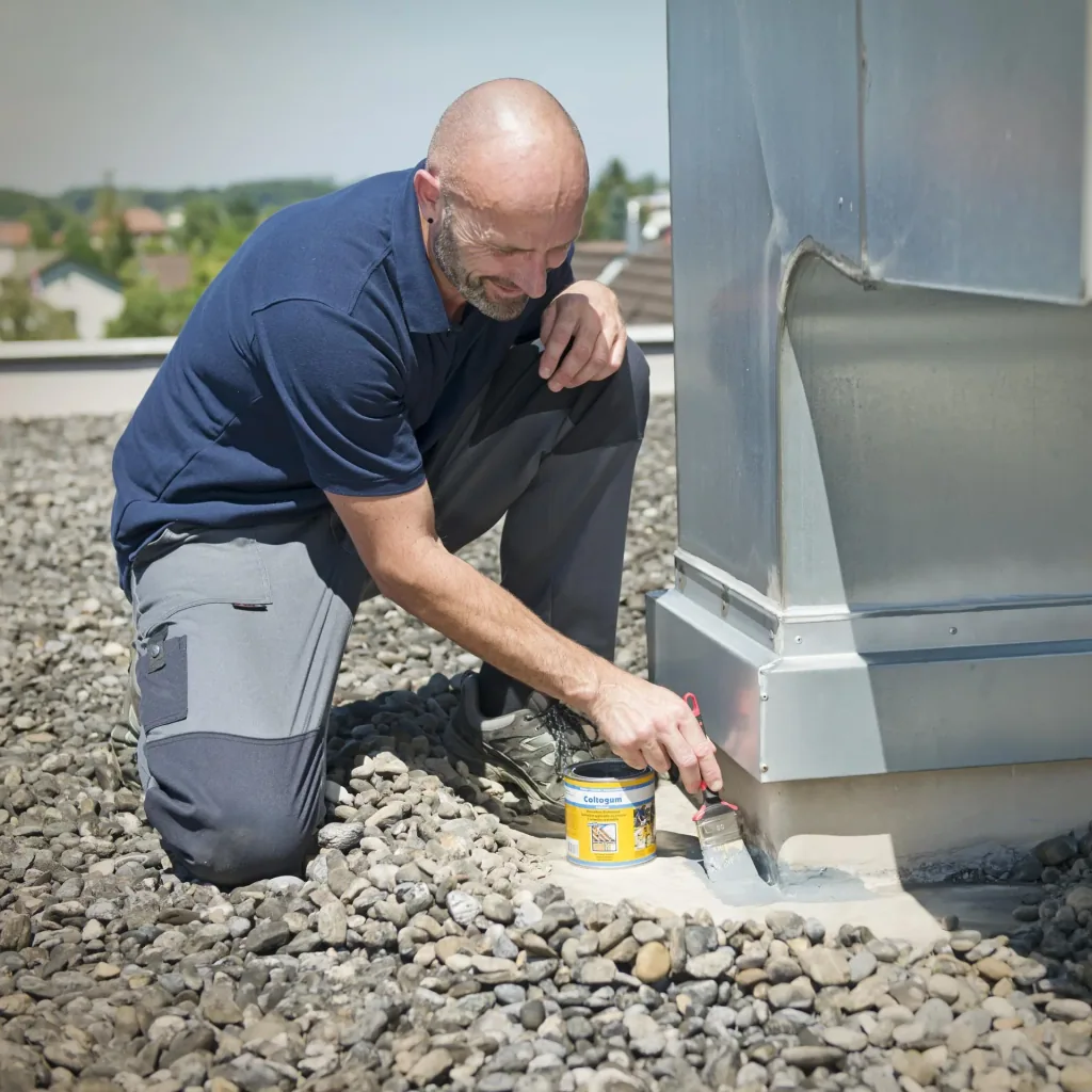 Dauerelastische Dichtmasse Regendicht 5 l - 100 % wasserdicht - grau