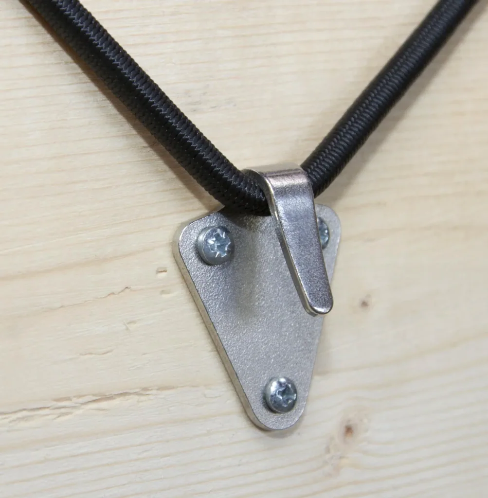 Hakenplatte 50 x 40 mm, 2 Stück