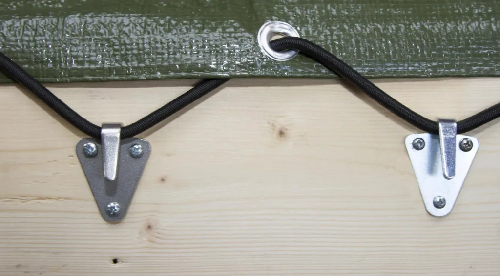 Hakenplatte 50 x 40 mm, 2 Stück