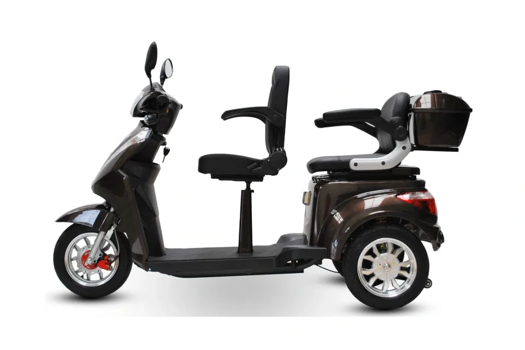 Elektromobil 503 Braun 2 Sitzer, 25 km/h mit 30 Ah Lithium Akku