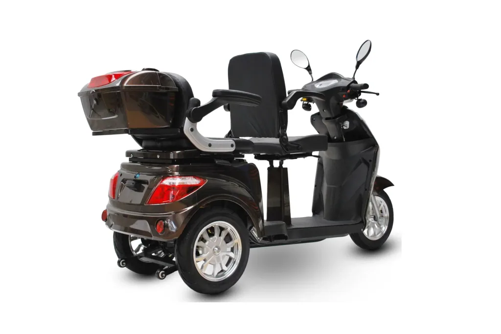 Elektromobil 503 Braun 2 Sitzer, 25 km/h mit 30 Ah Lithium Akku