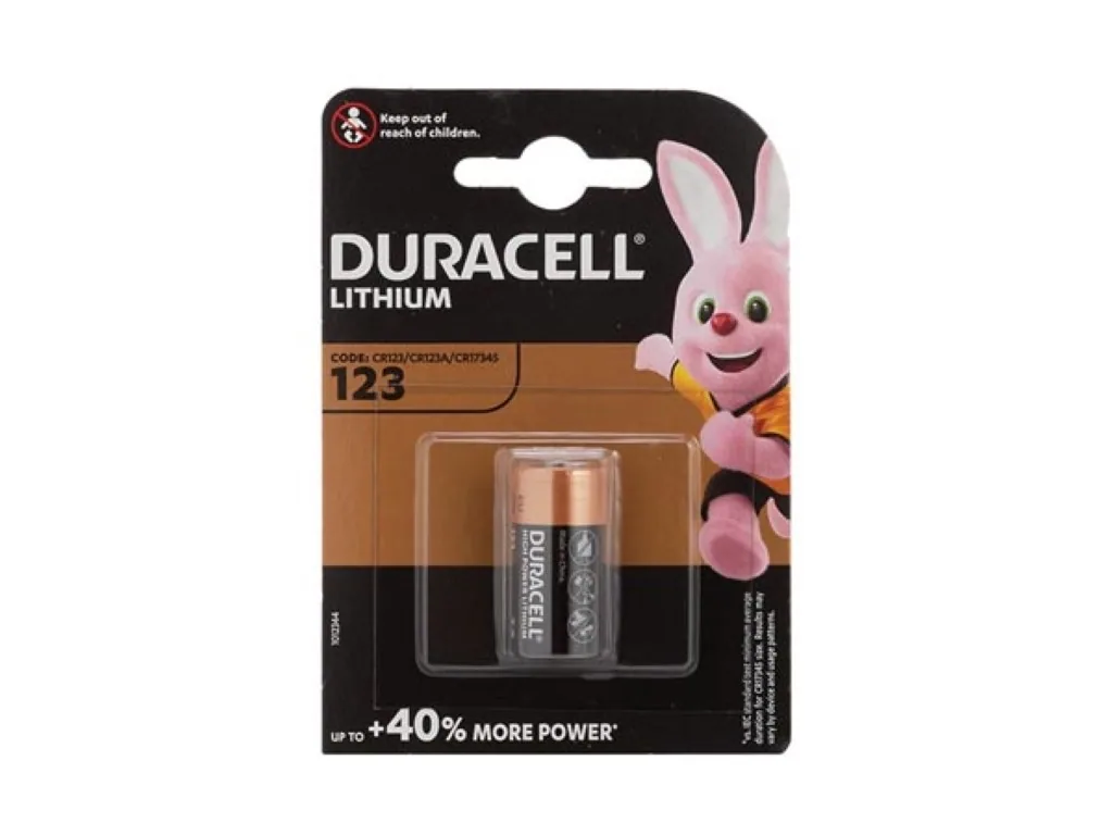 DURACELL - LITHIUM-BATTERIE 3 V DL123A CR17335 CR17345 - 1 Stk