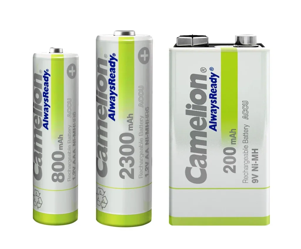 NiMH Micro (AAA) V-Akku mit 800 mAh - 2 Stück