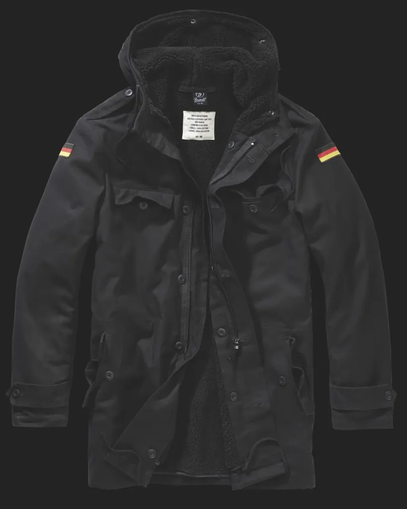 BW Parka Farbe schwarz, Gr.58/4XL