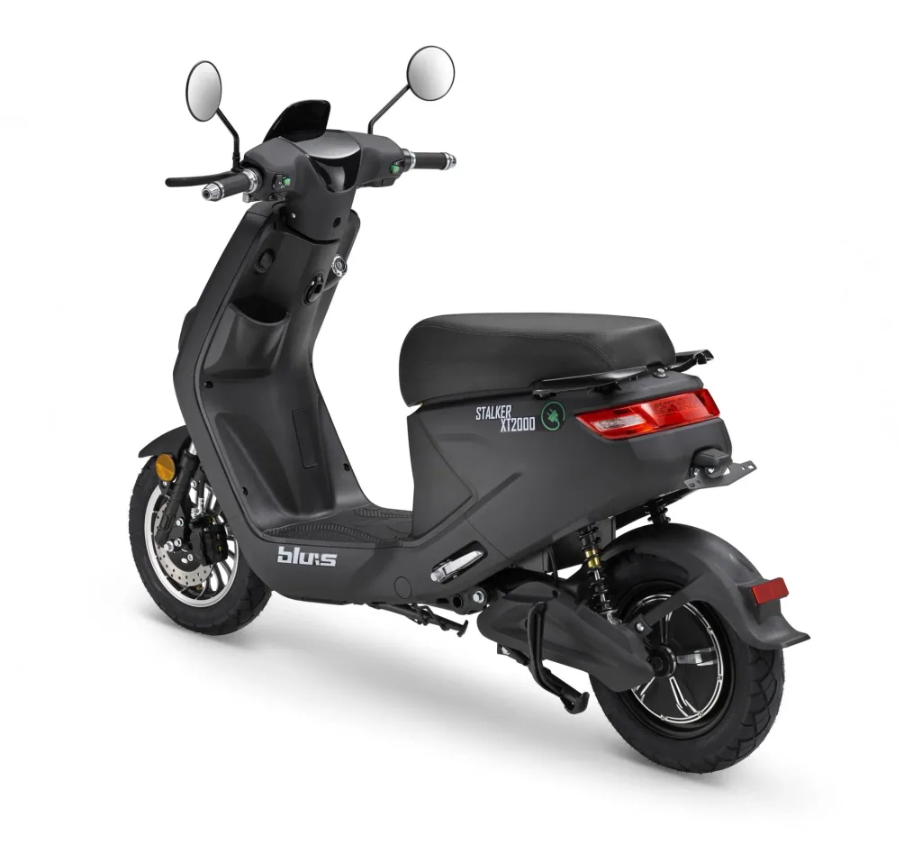 E-Roller blu:s XT2000, 45 km/h, schwarz
