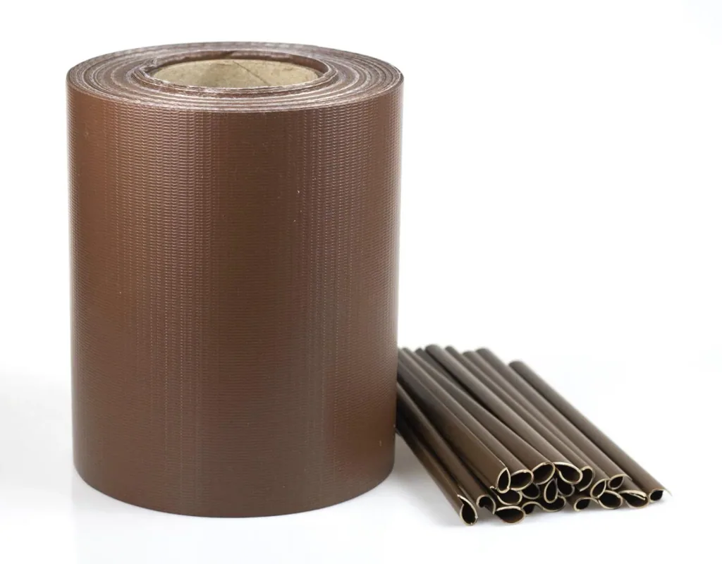 Sichtschutzstreifen 19 cm x 35 m braun