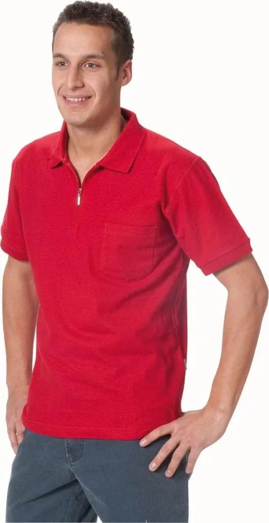 Poloshirt rot, Gr.XXL