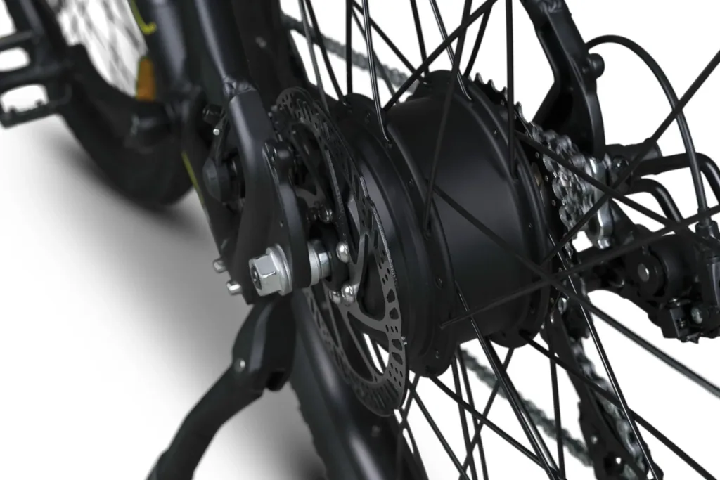Unisex Mountain E-Bike, 27,5 Zoll, Rahmengröße 48 cm, 7-Gang Kettenschaltung, black, MHR 7000