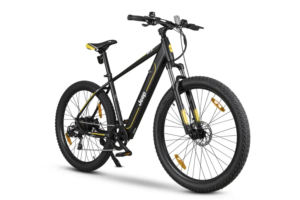 Unisex Mountain E-Bike, 27,5 Zoll, Rahmengröße 48 cm, 7-Gang Kettenschaltung, black, MHR 7000