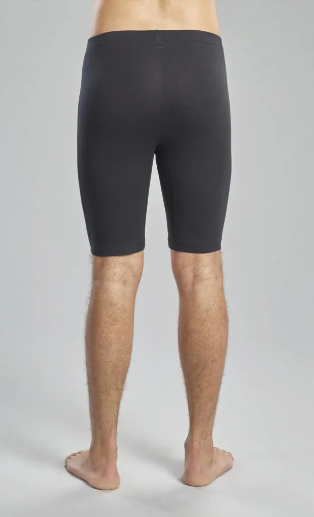 Retroshorts knielang, 2er Pack Farbe schwarz, Gr.M