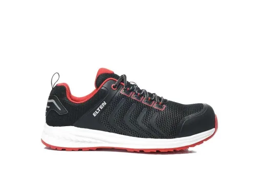 Sicherheitshalbschuh LIVAS black-red Low ESD S1P Gr. 43