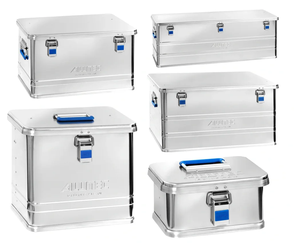 Aluminium Box COMFORT 153 Transportkiste, 1182 x 385 x 398 mm