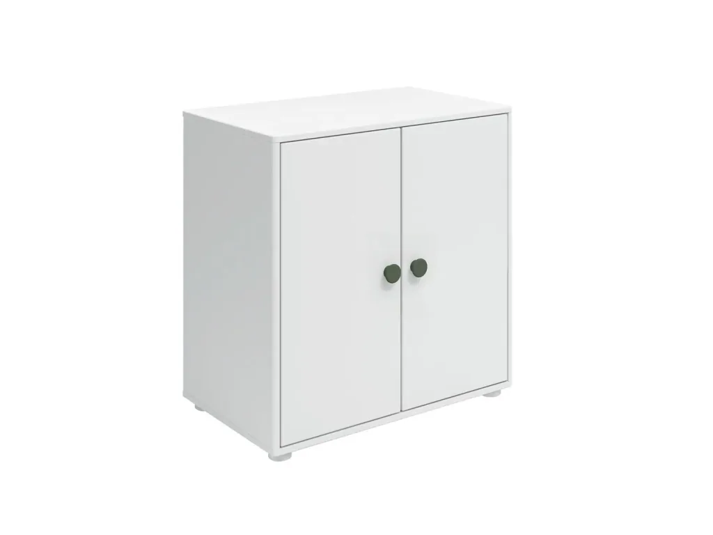 FLEXA Kleiderschrank, Schrankelement - 1 Regalboden, Roomie, Farbe: Weiß/Tiefgrün